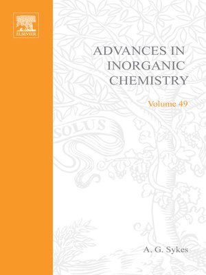 cover image of Advances in Inorganic Chemistry